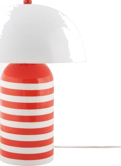 Leitmotiv Bordlampe Rayado Retro Orange Bordlamper