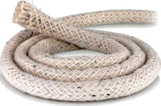 Rund veke til olje og petroleumslamper ø1,5 mm x 100 cm Rund veke til olje og petroleumslamper ø1,5 mm x 100 cm