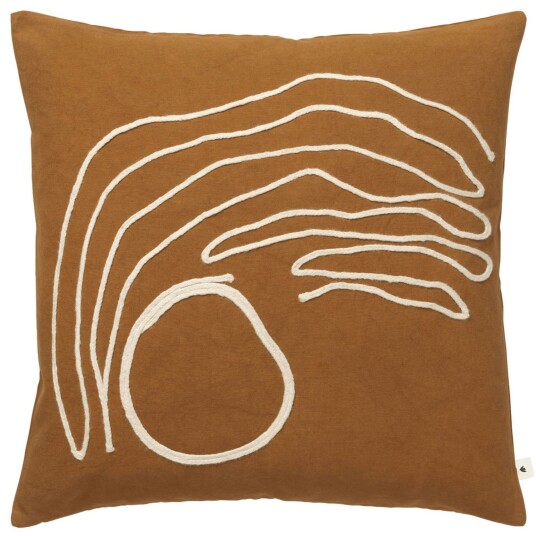 Ferm Living Jot Pute 50x50 cm Aged Gold Ferm Living Jot Pute 50x50 cm Aged Gold