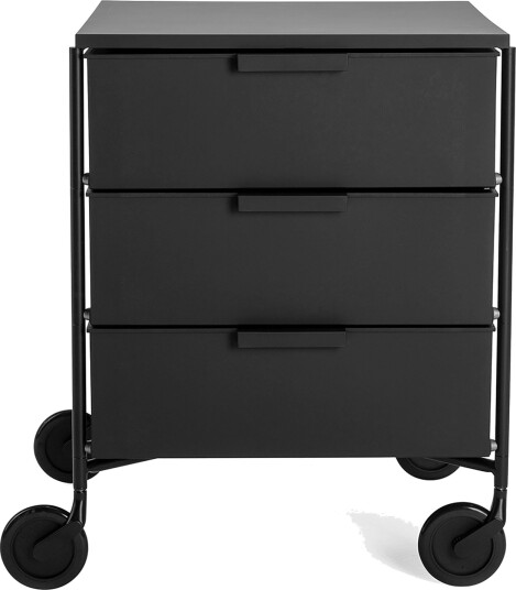 Kartell Mobil Kommode Matt svart Kartell Mobil Kommode Matt svart