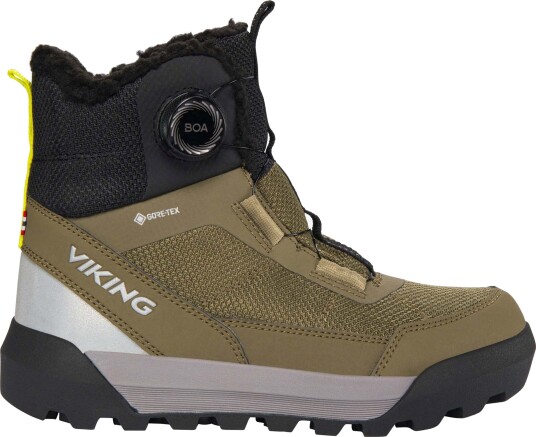 Viking Expower Warm Gortex Vintersko Barn - 61 Khaki 33