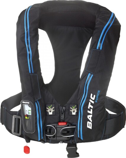 Redningsvest BALTIC Force 190 Harness black 40-120 kg