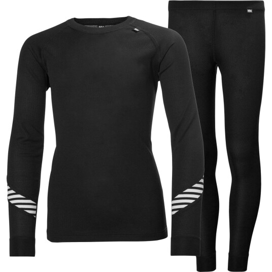 Helly Hansen Junior HH Lifa Basislag Set Svart 164 Svart164