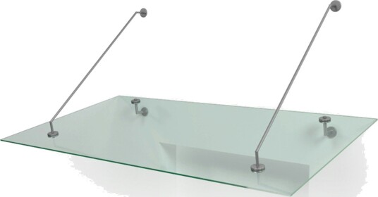 Entrétak Designtak Easy Collection Stainless Tube