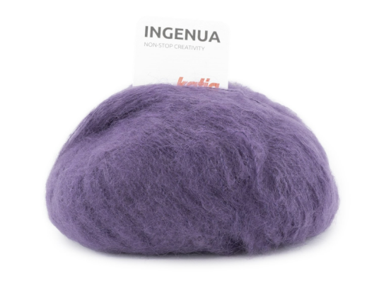 Katia Katia Garn Ingenua Dark Violet 88 50g Katia Katia Garn Ingenua Dark Violet 88 50g