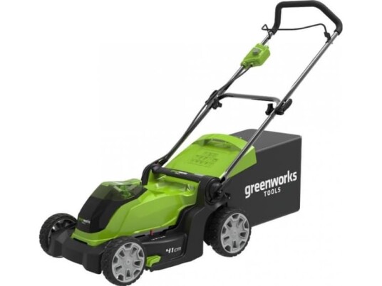 Greenworks G40LM41 Manuell gressklipper 600 m² 41 cm 2,5 cm 8 cm 300 m² Greenworks G40LM41 Manuell gressklipper 600 m² 41 cm 2,5 cm 8 cm 300 m²