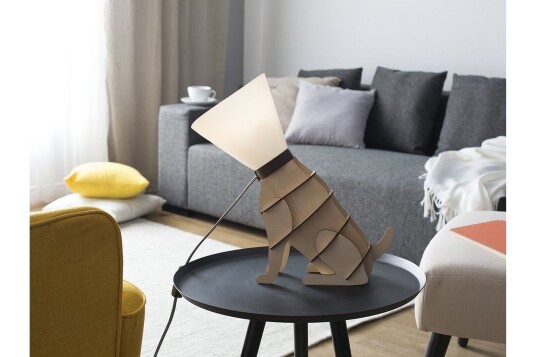Isna Bordlampe 24 cm Hvit