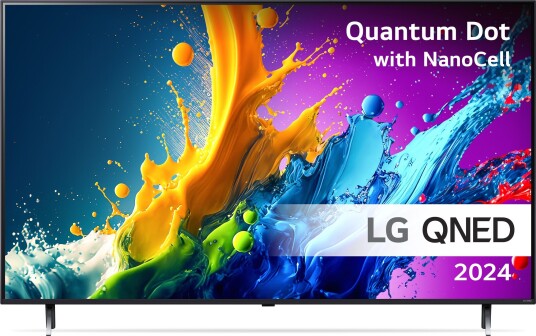 LG 43" QNED80 Mini-LED 4K Smart TV med HDR og WebOS 43QNED80T6A