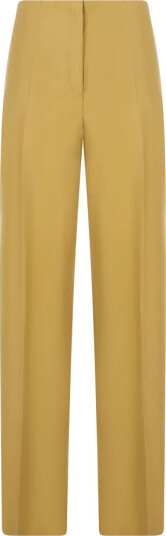 Alberta Ferretti Dame Bukser Gul L,