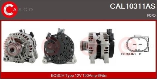 CASCO CAL10311AS Dynamo