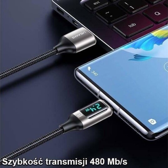 Usb-Kabel Usams Usb-A Til Usb-C 1,2 M Hvit 6958444975429 Usb-Kabel Usams Usb-A Til Usb-C 1,2 M Hvit 6958444975429