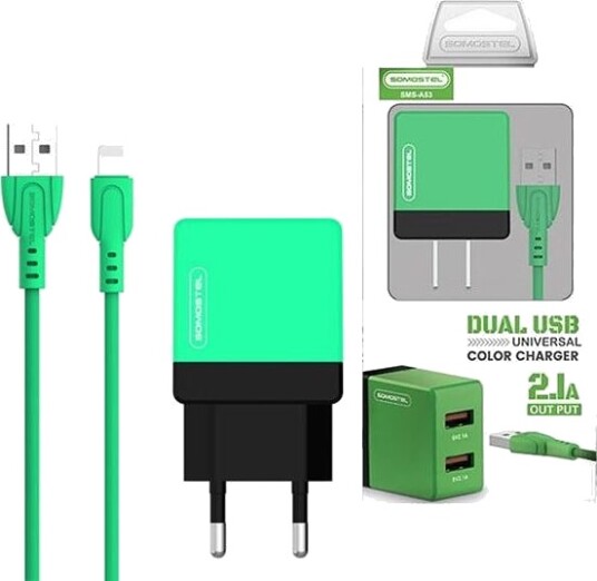 Somostel Sms-A53-Lader Med 2X Usb-A, 2,1 A (28231)