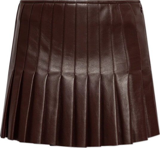 Alexander McQueen Dame Skjørt Brun S, Alexander McQueen Dame Skjørt Brun S,