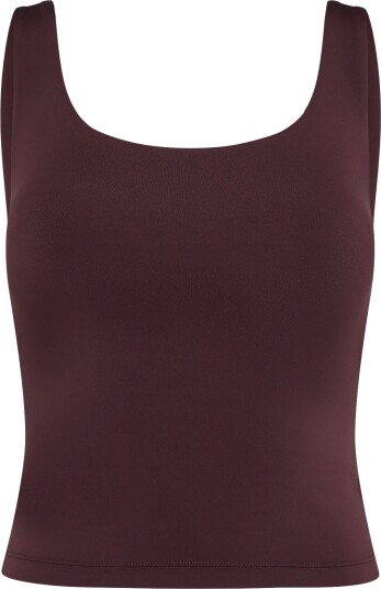 ICANIWILL Luxe 2 In 1 Tank Top W ESPRESSO M