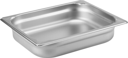 PULSIVA Kantine GN 1/2 Profi; Størrelse GN 1/2 3.7 l 32.7x26.5x6.5 cm LxBxD; Stålgrå