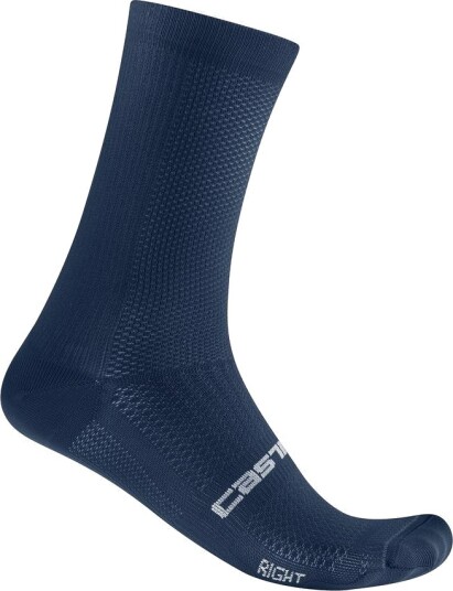Castelli Espresso 18 sykkelsokker Blegian blue