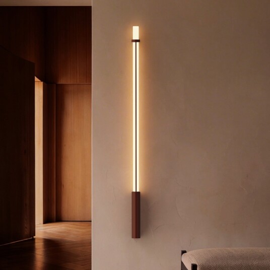 In Fine LED vegglampe rød høyde 160 cm IP65 – DCW   Design   Aluminium