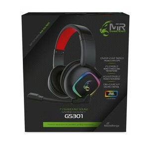 MediaRange kabelgeb.Gaming-Headset mit 7.1 Surround-Sound