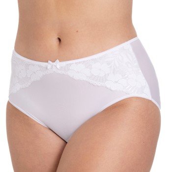 Miss Mary Jacquard and Lace Panty Truser Hvit 50 Dame Miss Mary Jacquard and Lace Panty Truser Hvit 50 Dame