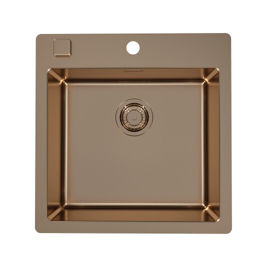 Stala Monarch Pure 30 Oppvaskkum 515x525 mm Copper, Kjøkken