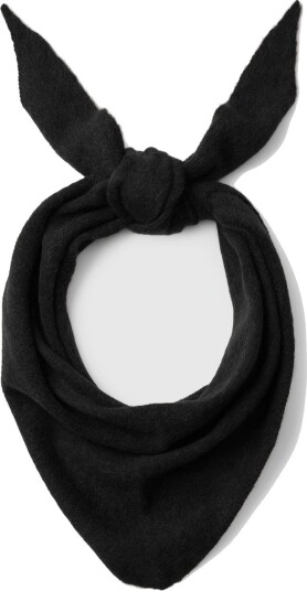 Selected Femme Lulu Brushed Wool Triangle Scarf Sort ONE SIZE