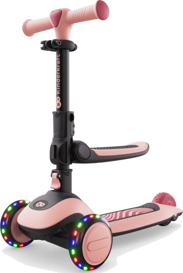 Kinderkraft Sparkesykkel Halley 2, Rosa Kinderkraft Sparkesykkel Halley 2, Rosa