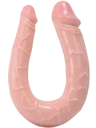 Double Curved Dildo U-shaped 15 cm