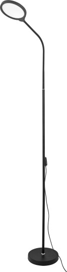 Platinet 46026 LED gulvlampe med adapter 10W 84 LED 500 lm Svart Platinet 46026 LED gulvlampe med adapter 10W 84 LED 500 lm Svart