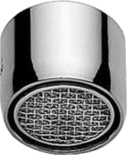 Luftblander 22 mm med vannsparer Krom