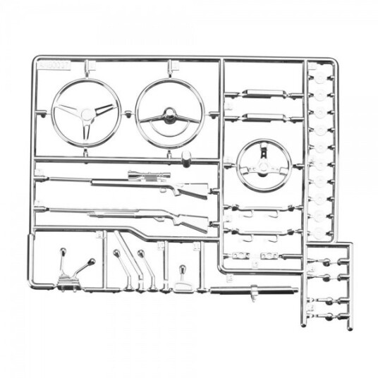 Axial 80047 Interior Detail Parts Tree Chrome