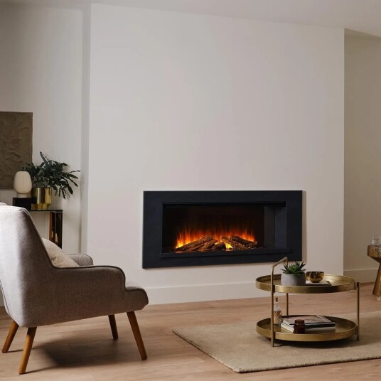 British Fires Elektrisk Peis Holbury 1200 - Grå