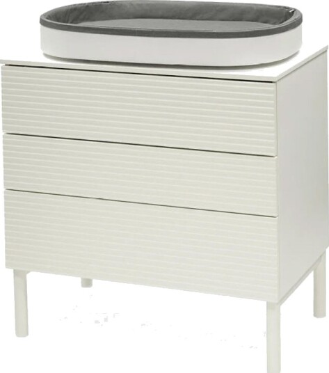 Stokke Komplett Stellekommode Ink. Stelletopp Hvit