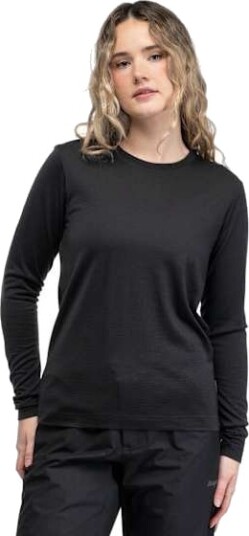 Bergans Merino Long Sleeve Women Dark Shadow Grey M M