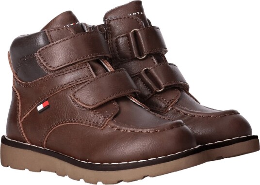 Tommy Hilfiger Velcro Bootie Cognac/Dark Brown COGNAC/DARK BROWN 30/19.5 cm Tommy Hilfiger Velcro Bootie Cognac/Dark Brown COGNAC/DARK BROWN 30/19.5 cm