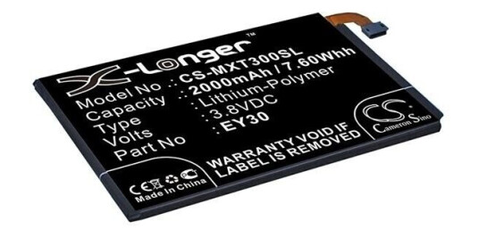 Motorola XT1096 batteri (2000 mAh 3.8 V)