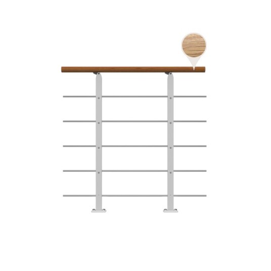 Dolle Design Gelender Til Repos I Hvit hvitoljetret Eik forlengelse Kit Dolle Design Gelender Til Repos I Hvit hvitoljetret Eik forlengelse Kit