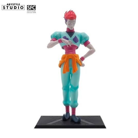 ABYstyle Hisoka Samlefigur fra Hunter x Hunter med base ABYstyle Hisoka Samlefigur fra Hunter x Hunter med base
