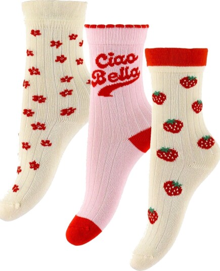 minipop Mpopmarry Bamboo Socks 3 Pack   Multi/patterned   19/22Y