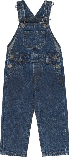 The New Tnstvalu Denim Dungarees   Navy   98