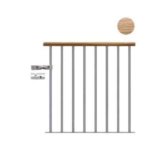 Dolle Gelender Til Repos Classic Eik Oljet Startkit Pearl Grey