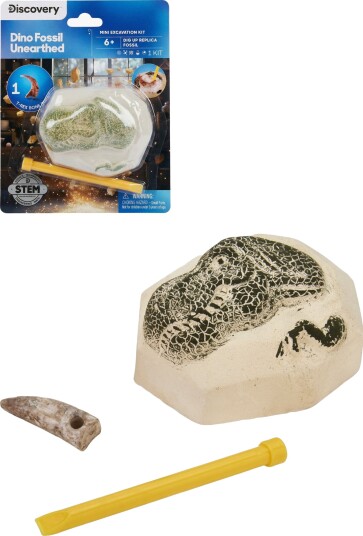 Discovery Utgravningssett Dino Fossil Mini