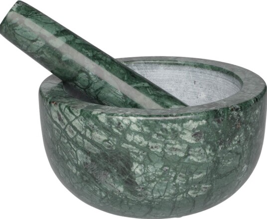 Maku Kitchen Life - Morter marmor 15 cm grønn