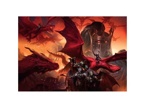 Clementoni Dungeons & Dragons 1000 Stykker Dinosaurer 18 År Clementoni Dungeons & Dragons 1000 Stykker Dinosaurer 18 År
