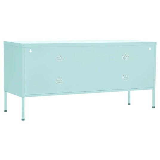 vidaXL TV-benk myntegrønn 105x35x50 cm stål 8720286565513 vidaXL TV-benk myntegrønn 105x35x50 cm stål 8720286565513