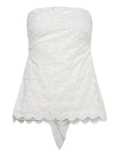 Faithfull The Brand Pamina Top   White   M