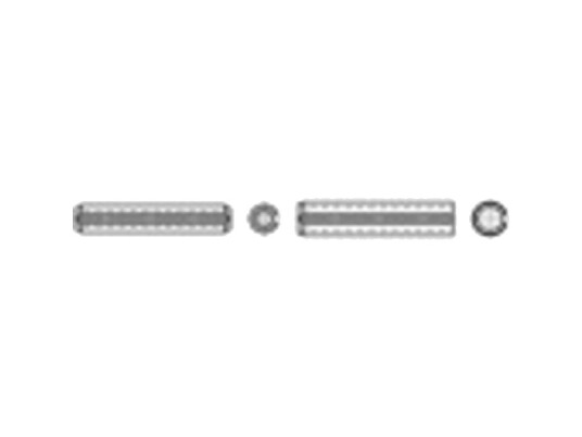 Toolcraft Rørstifter Ø X L 12 Mm X 100 Mm Fjærstål 25 Stk