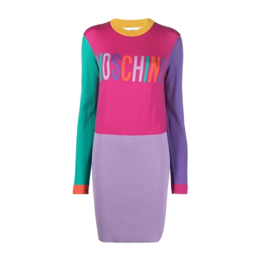 Moschino Dame Kjoler Flerfarget M Moschino Dame Kjoler Flerfarget M