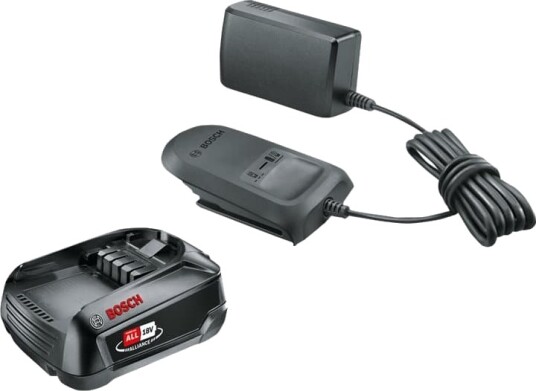 Bosch 18V Batterisett med 2,5Ah Batteri og AL 18V-20 Lader Bosch 18V Batterisett med 2,5Ah Batteri og AL 18V-20 Lader