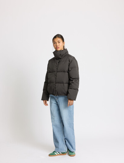 Rethinkit Studios Puffer Boxi Jacket Shelter - Grey - XS/S Rethinkit Studios Puffer Boxi Jacket Shelter - Grey - XS/S
