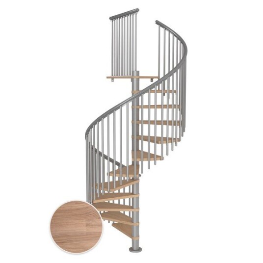 Dolle Montreal Spiral Eik H-oljet Pearl Grey Classic5 13T Ø160